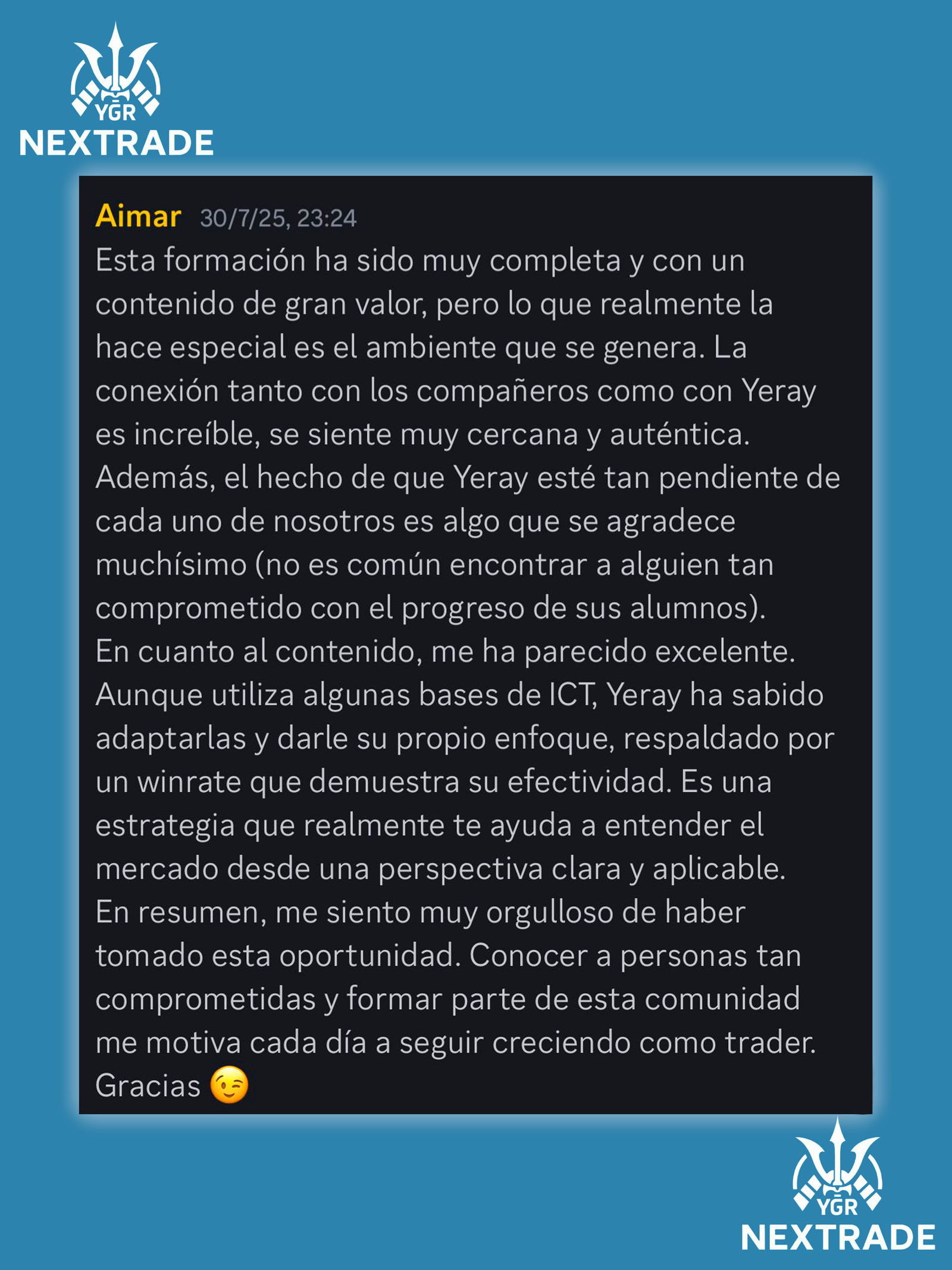 Testimonio de Aimar
