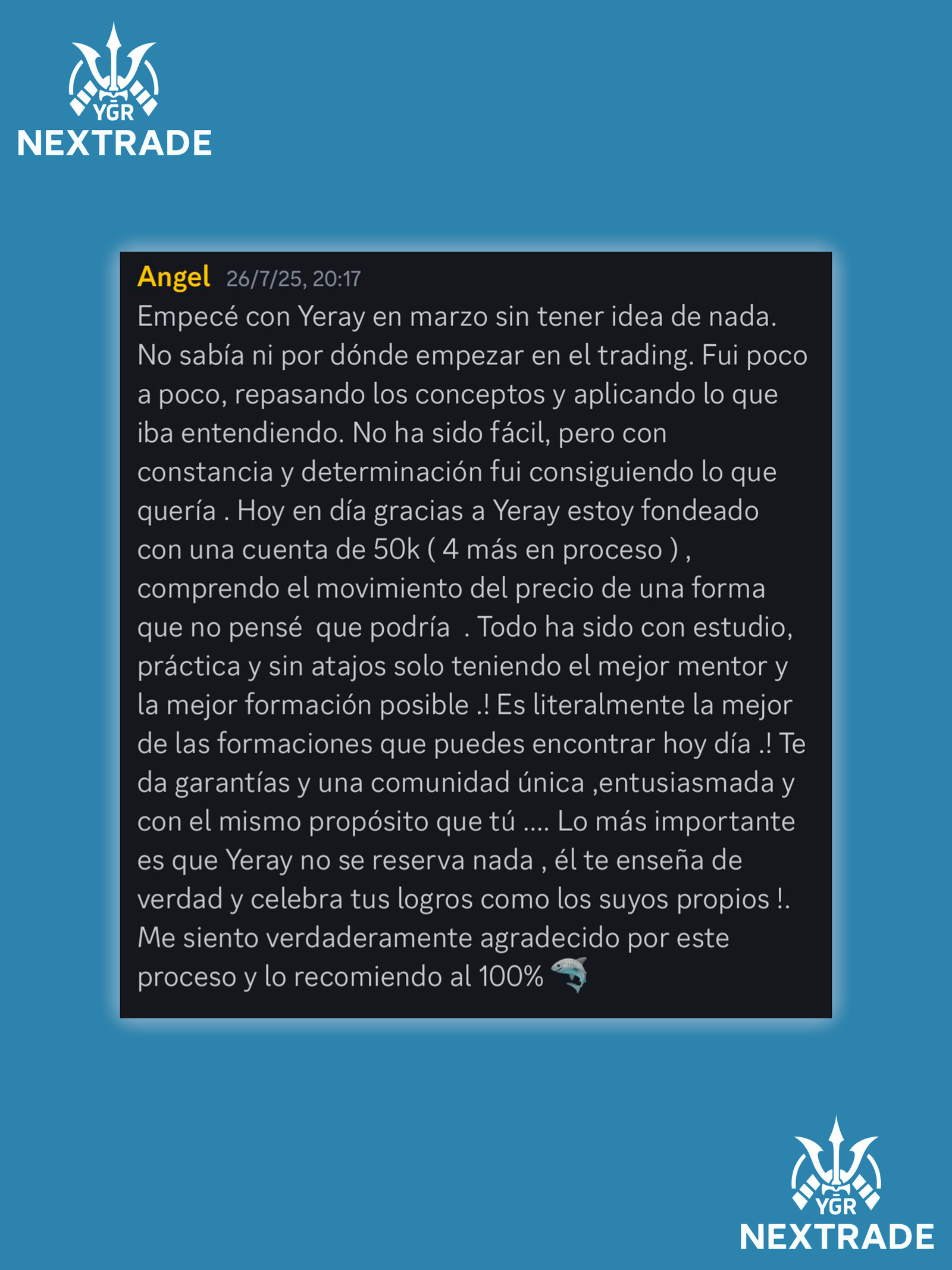 Testimonio de Angel